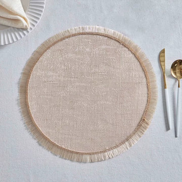 Frill Magic Metallic Table Placemats