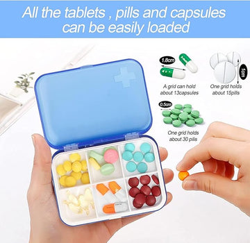 Pill Medicine Organizer Box (Pack of 2)