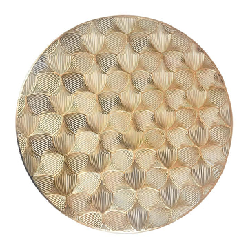 Butterfly Flower Metallic Table Mats