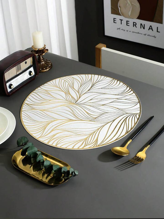 Leaf Magic Metallic Table Mats