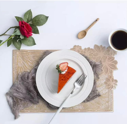 Funky Fusion Rectangle Metallic Table Mats