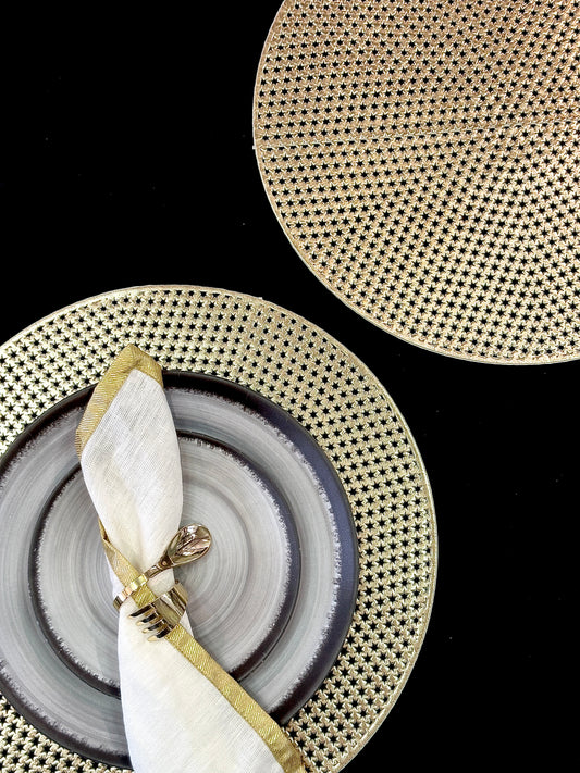 Star Magic Metallic Table Mats