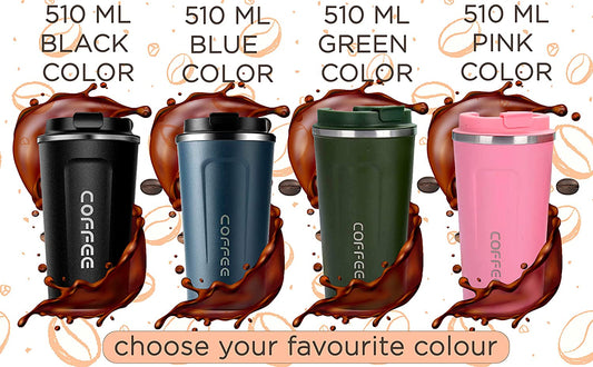 Viva Luxury Furnishings Stainless Steel Coffee Mug Non Grip