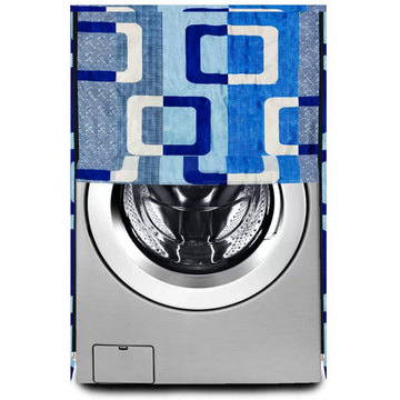 Washing Machine Cover Front Load Blue