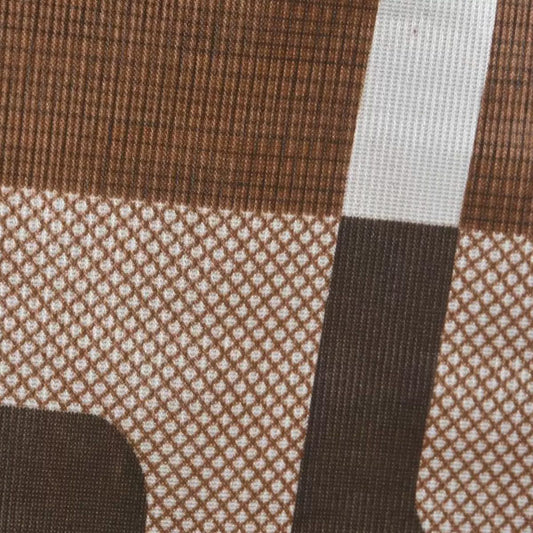 Brown Standard Size Fridge Top Cover and Fridge Handle Cover