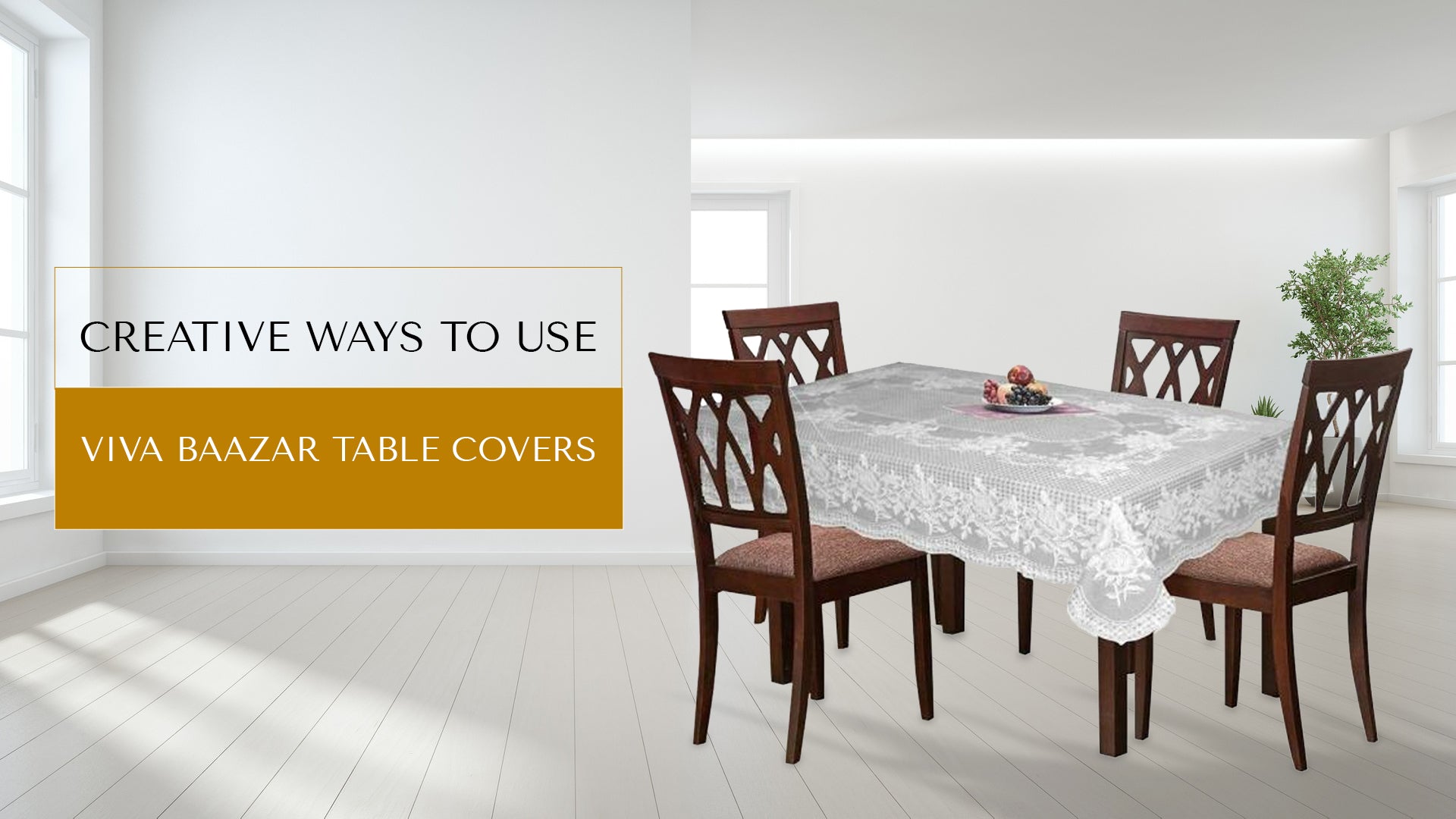 How To Decorate With Tables Covers: Ideas For Your Party Or Wedding