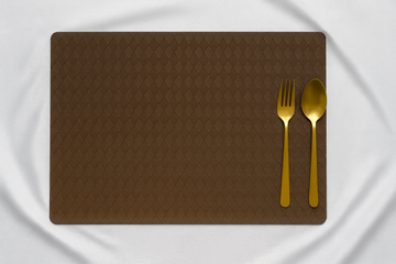 Premium Faux Leather Dual Side Mats (Diamond Magic)