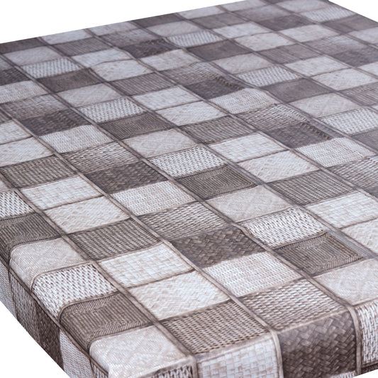 Classic Table Cover Grey Box Design - Rectangular