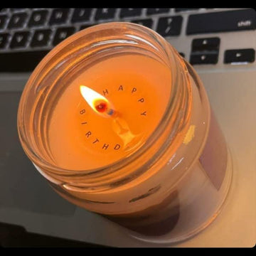 Secret Message Candles