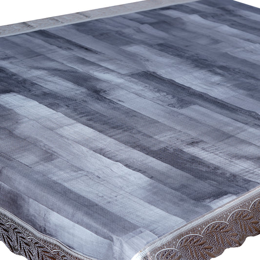 Luxury Table Cover Wooden Grey - Rectangular