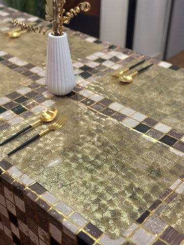 Premium Party Gold Table Mat Set