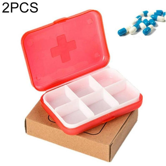 Pill Medicine Organizer Box (Pack of 2)