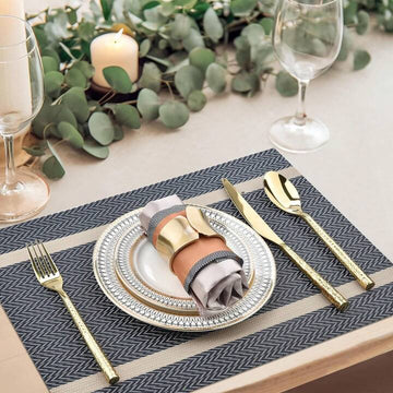 Table Mats Premium Gift Set (Royal Blue)
