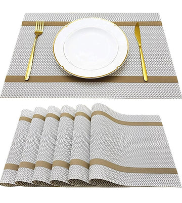 Table Mats Premium Gift Set (White)