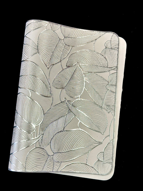 Premium Silver Leaf Metallic Rectangle Table Mats