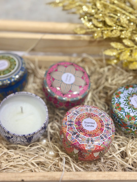 Mandala Candles (pack of 5)