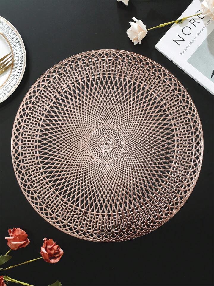 Premium Flower Attraction Metallic Table Mats