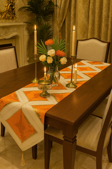 Premium Swirl Runners (Orange Splash)