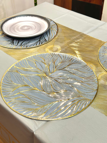 Leaf Magic Metallic Table Mats