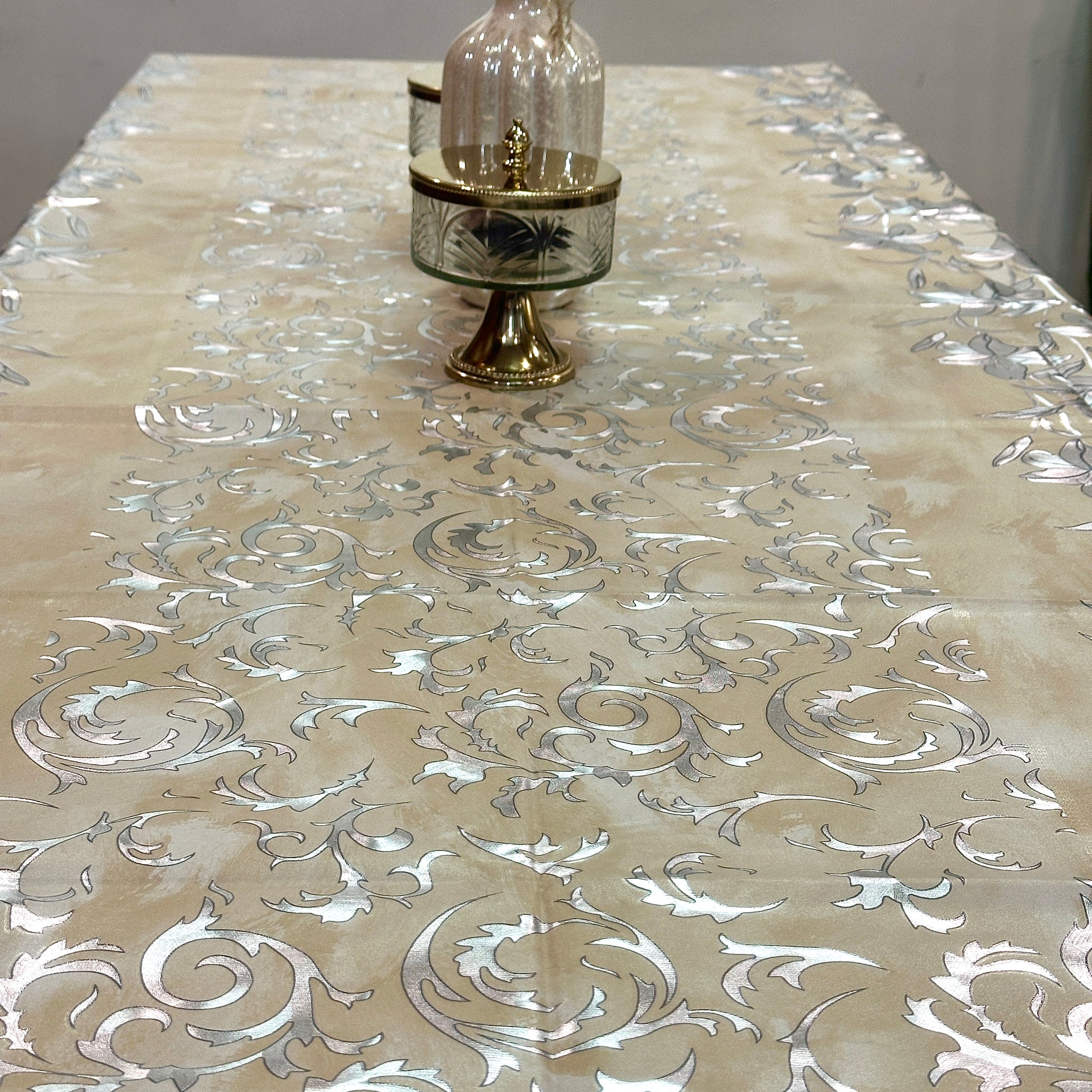 Beige Magic Table Cover