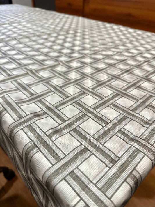 Grey Interwoven Premium Table Cover