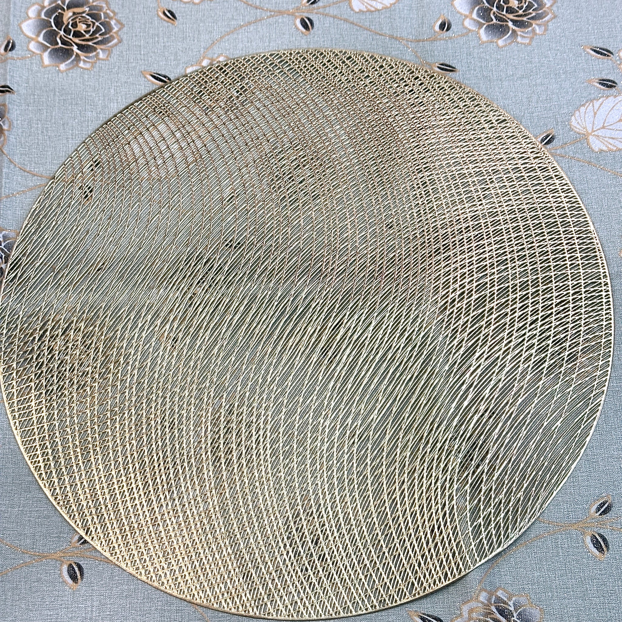 Abstract Magic Metallic Table Mats