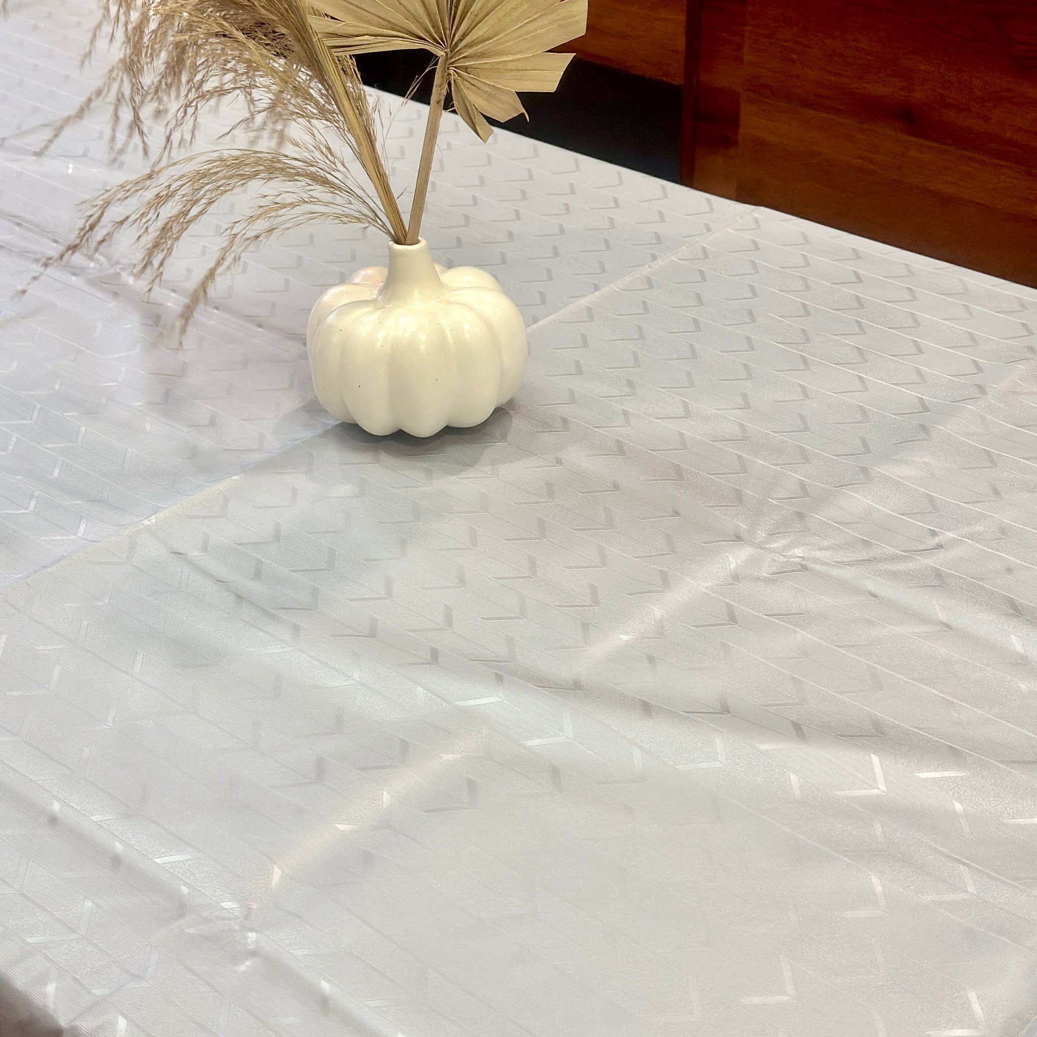 Grey Lines Table Cover