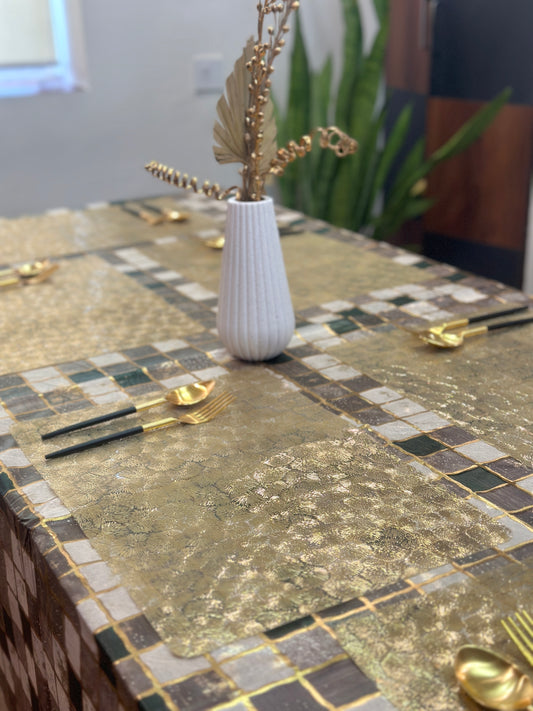 Premium Party Gold Table Mat Set