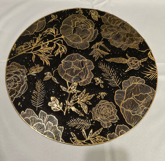 Rose Bonanza Metallic Table Mats