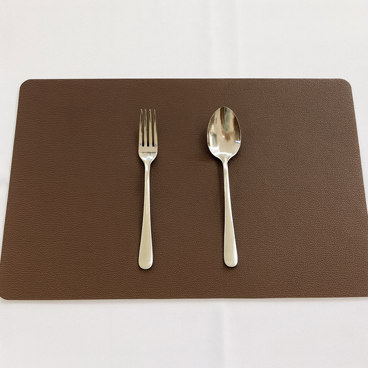 Premium Faux Leather Dual Side Mats (Diamond Magic)