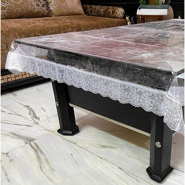 Buy Premium Table Covers, Rectangular, Clear Plastic, PVC Table Covers