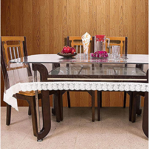 Buy Premium Table Covers, Rectangular, Clear Plastic, PVC Table Covers